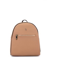 Tamer Tanca Kadın Suni Deri Bisküvi Sırt Çantası 743 2335 Bn Cnt Y25 Bıskuvı Fltr