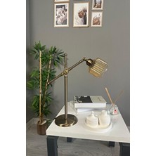 Bamyum Jerno Cam Bal Rengi Masa Lambası Dekoratif Masaüstü Aydınlatma Hol Abajur Yatak Odası Başucu Lamba