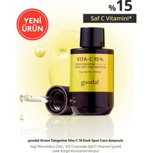 %15 Saf C Vitamini İçerikli Konsantre Ampul GOODAL Green Tangerine Vita C 15 Dark Spot Care Ampoule