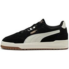 Puma Shuffle Downtown Sd Kadın Unisex Sneaker Siyah Tekstil Kauçuk Taban Düz Tasarım