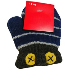 Abarta Erkek Bebe Örme Tek Parmaklı Eldiven 1-4 Yaş