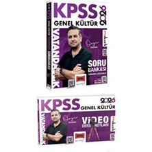 Yargı Yayınları 2026 KPSS Kültür Vatandaşlık Soru Bankası ve Video Ders Notları Normal Boy