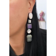 Liveyn Design Doğaltaş Küpe