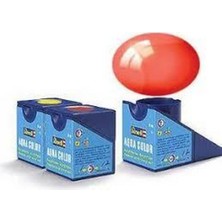 NessiWorld Aqua Color Red - Clear Boya- 18 ml