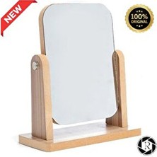 Revopro Makyaj Aynası Ahşap Masa Aynası Ayarlanabilir Makeup Mirror Özel Ahşap Serisi 18CM