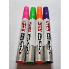 Mahi Max 4'lü 4 Renk Ufen Beyaz Tahta Kalemi