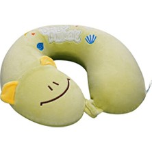 Heybee Luggages NK12005-P Hayvanlı Ortopedik Eğlenceli Çocuk Seyahat Visco Boyun Yastığı