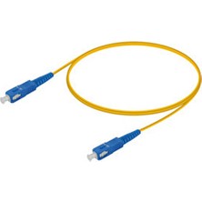 OEM Fiber Optik Patchcord Sc-Upc / Sc-Upc Single Mode G657A2 2mm 1 Metre Simplex