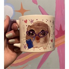Westartic Sad Üzgün Hamster - Meslek: Psikolog (I'm Just A Pyshcologist) Kupa Bardak Fincan