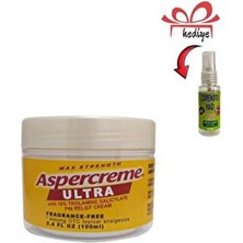 Dolce Aspercreme Pain Cream Sırt Bel Adale Fitık Sızıları Için Bakım Masaj Kremi 100 Ml+Çörek Otu Yağıyla
