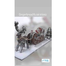Seymen Delights Gingerbread Kızak Kiti - Lebkuchenschlitten