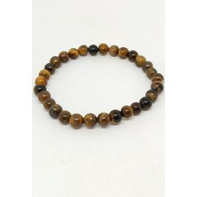 Down Art Kaplan Gözü Doğal Taşlı Bileklik