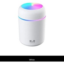  h2o 300 ml ultrasonik rgb led hava nemlendirici buhar ve aroma difüzörü oda parfümü makinesi