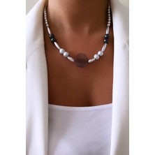 Liveyn Design Metalize Tasarım Kolye