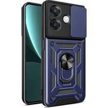 Spia A3X Kılıf Magnetik Standlı Kamera Korumalı Spıa Sürgülü Vega Kapak -115446