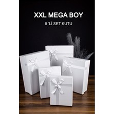 Adenz Hediye Bohça Çeyiz Kutusu 5'li Set- 1. Sınıf Saten Kurdeleli