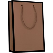 Alpjoy 26X40X8 Karton Çanta Mat Tarçın 10'lu