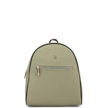 Tamer Tanca Kadın Suni Deri Yeşil Sırt Çantası 743 2335 Bn Cnt Y25 Yesıl Fltr