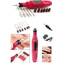 Elektrikli Tırnak Törpü Seti Manikür Pedikür Protez Tırnak Ayak Nasır Mantar Freze Makinesi