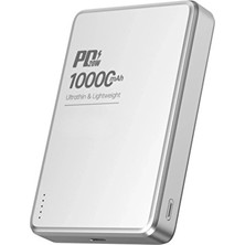 Ghk Tech 10.000 mAh Kablosuz Şarj ve 20W Type-C Çıkışlı Hızlı Şarj Powerbank 15W Güç