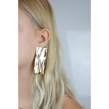 Liveyn Design Gold Tasarım Küpe