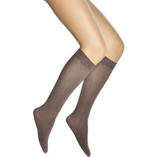 Dore Saten 70 Dizaltı Kadın Çorap