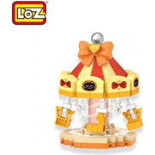 Vagonlıfe Loz 8630 Mikro Blok Lunapark Seri - Dönen Sandalye 190 Parça  10+