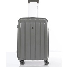 MÇS Polipropilen Valiz V305 65 cm 4 Tekerlekli Ultra Hafif ve Dayanıklı Seyahat Çantası