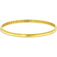 Assos Pırlanta Altın Tasarım Bilezik - 14K