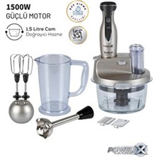 Tefal Activflow Expert 4 Bıçaklı 1500W Güç 1,5 Litre Cam Hazneli Blender & Doğrayıcı Mutfak Robotu