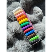 Modelleme Hamuru Yumuşak Kil Sevgililer Günü Date Fikri Clay Challenge 12’li Set (Ebeşuarlı)5