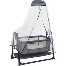 Özbay Btrend Padişah Modern Anne Yanı Sallanır Sepet Hamak Beşik