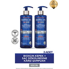 Bioxcin Men Sport Kepek ve Saç Dökülmesine Karşı Şampuan 500 ml - Dökülme, Pullanma, Önleyici 2 Adet