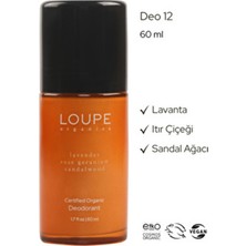 Loupe Organics Unisex Roll-On Deodorant 50ml - Deo12