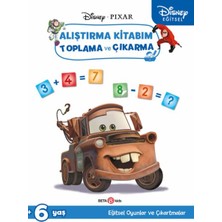 Kategori Yayıncılık Disney Eğitsel Arabalar Çıkartmalı Alıştırma Kitabım Toplama ve Çıkarma