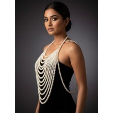 Tuham Aksesuar Tuham Fenomençoklu Vücut Inci Kolye Seti