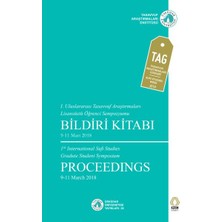 Kategori Yayıncılık 1. Uluslararası Tasavvuf Araştırmaları Lisansüstü Öğrenci Sempozyumu Bildiri Kitabı