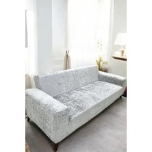 Bright Home Kadife Koltuk Örtüsü 3 Kişilikbir Adet
