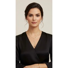 Tuham Aksesuar Thm 2 Gold Inci Kolye