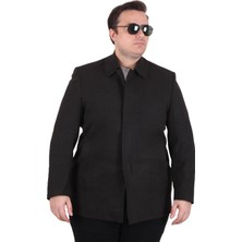 Moc Grande Mocgrande Erkek Büyük Beden Kaşmir Kaban 103008 Kahverengi