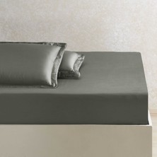 Linens x Tencel™ Lyocell King Lastikli Çarşaf Yeşil