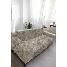 Bright Home Kadife Koltuk Örtüsü 3 Kişilikbir Adet