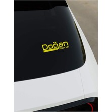 Okyay Works Doğan Special Sticker - Sarı - Sarı - Araba-Motosiklet Etiket Sticker