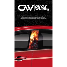 Okyay Works Direk Kaplama Model #25 - Araba-Motosiklet Etiket Sticker
