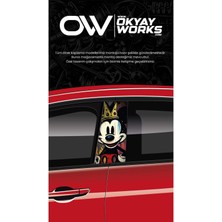 Okyay Works Direk Kaplama Model #55 - Araba-Motosiklet Etiket Sticker