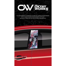 Okyay Works Direk Kaplama Model #42 - Araba-Motosiklet Etiket Sticker