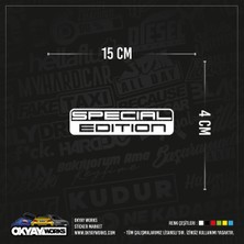 Okyay Works Special Edition Sticker - Beyaz - Araba-Motosiklet Etiket Sticker