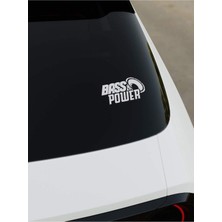 Bass Power Sticker - Hologram