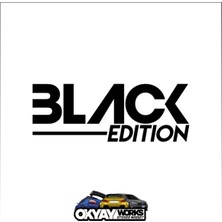 Black Edition Sticker - Siyah