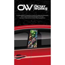 Okyay Works Direk Kaplama Model #56 - Araba-Motosiklet Etiket Sticker